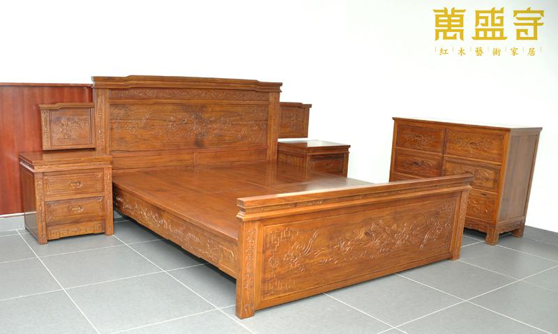 緬花荷花大床